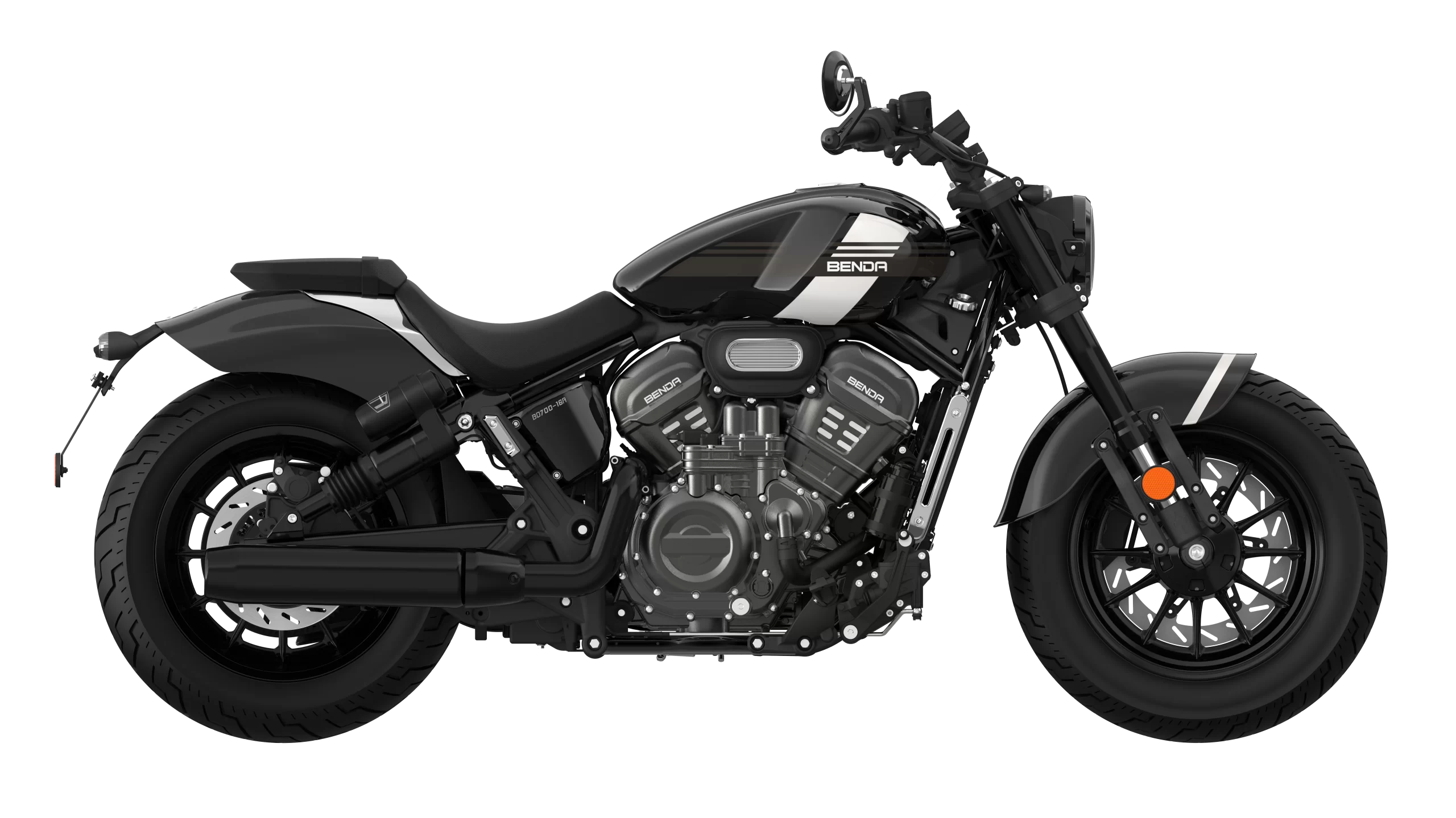 Eletronic Clutch Cruiser Motorcycle - Rock 707 - Benda